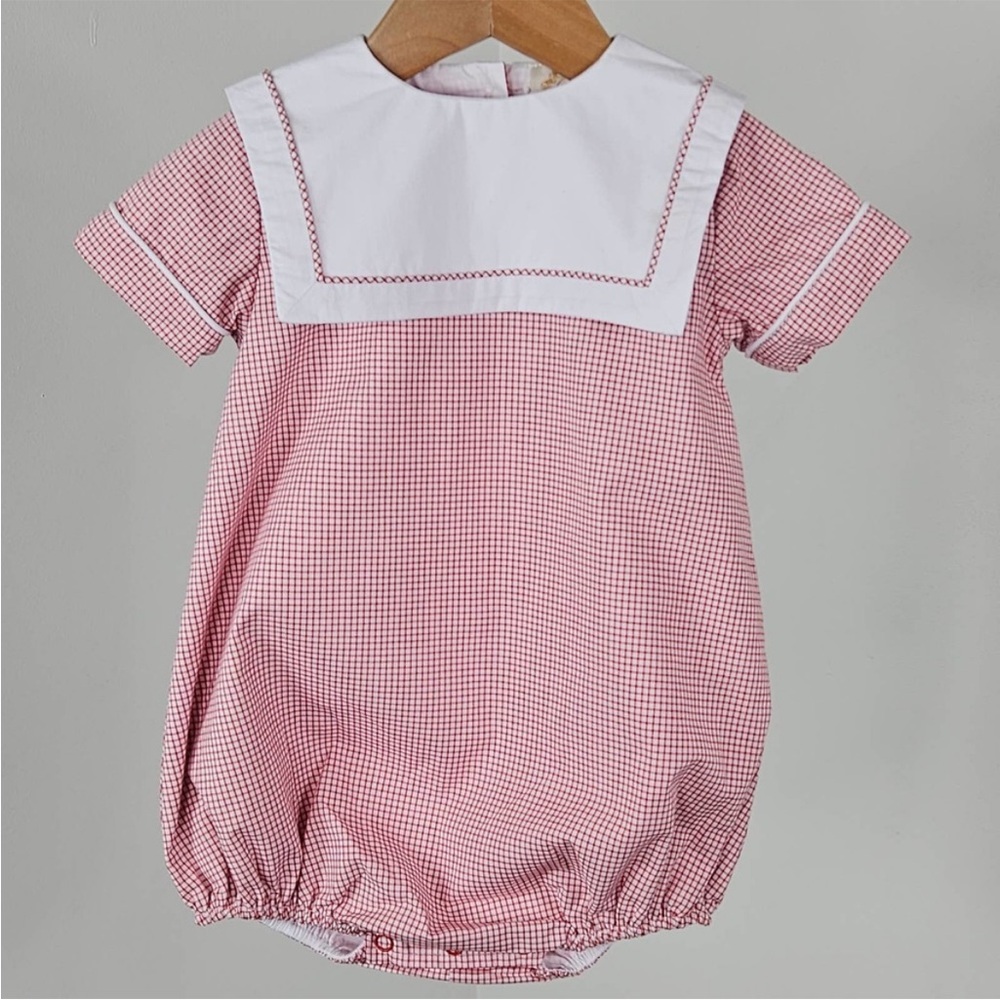 The Beaufort Bonnet Company Townes Top Sail Bubble Romper | Toddler Kid 18-24 M